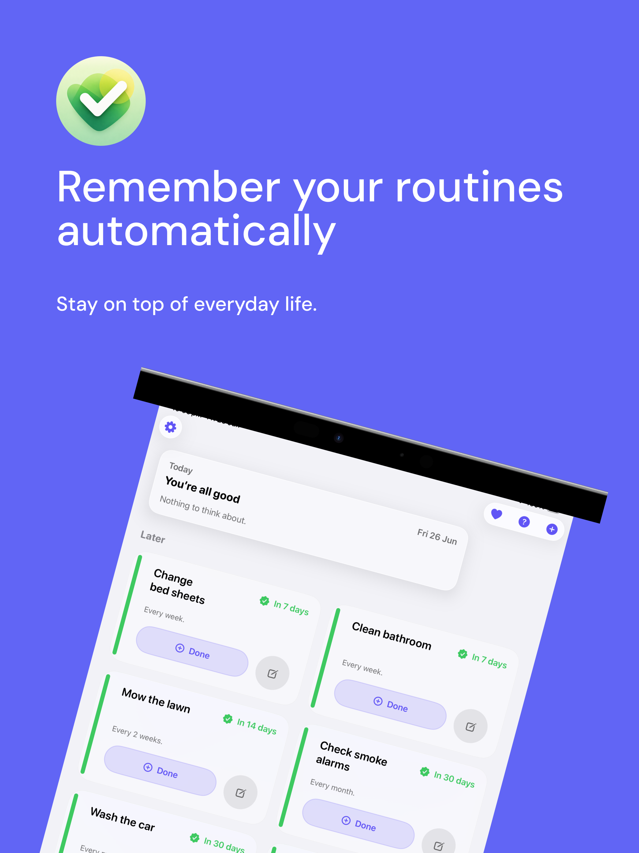 Since: Reminders Planner