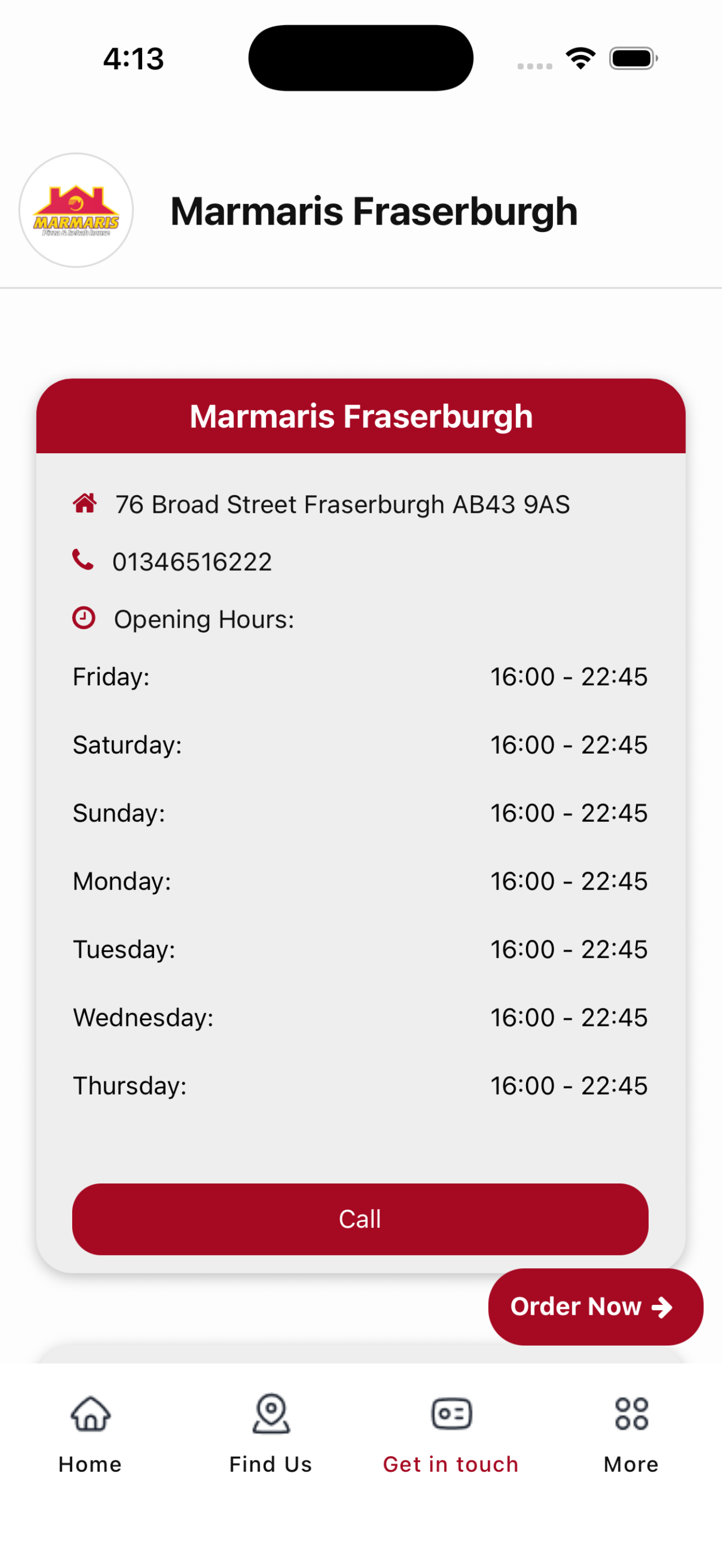 Marmaris Fraserburgh screenshot 3