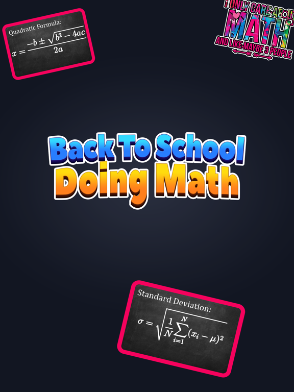 Screenshot #4 pour Back To School Doing Math