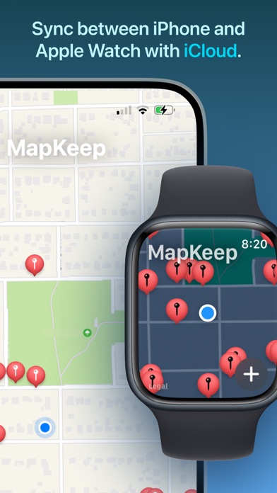 MapKeep iPhone screenshot 4 - Utilities app