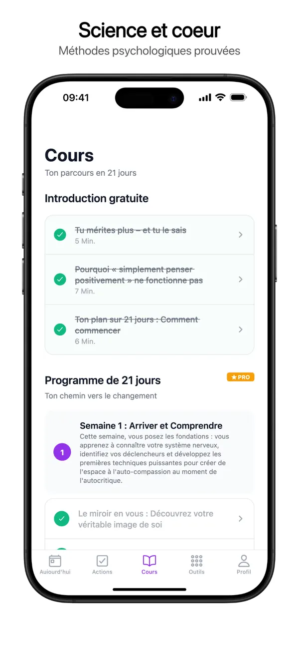 Screenshot #3 pour Amour de Soi - Cours 21 Jours