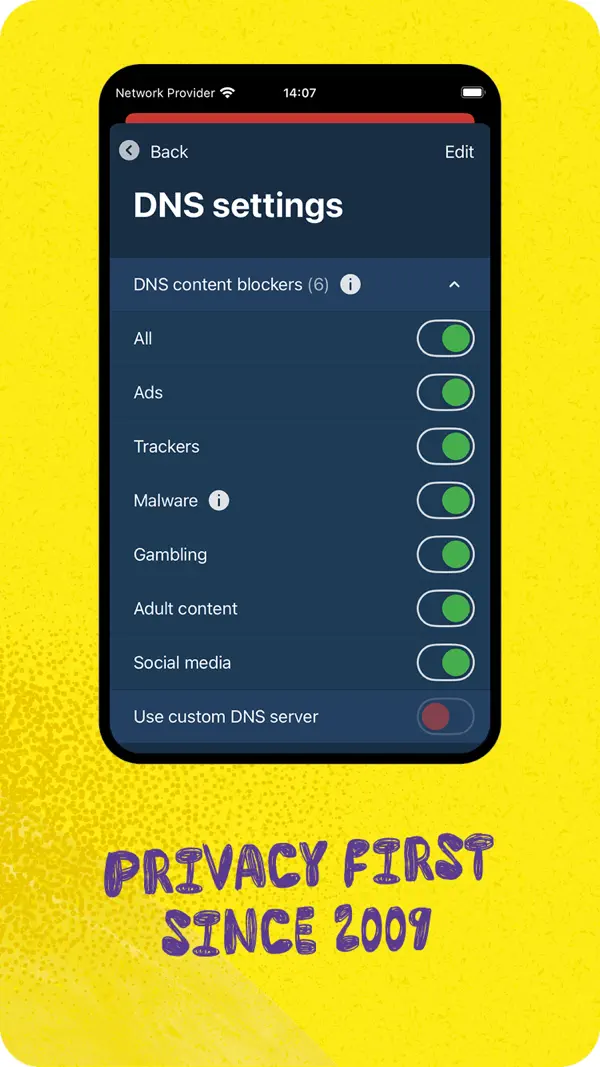 Mullvad VPN Screenshot 4