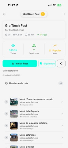 Graffroute screenshot