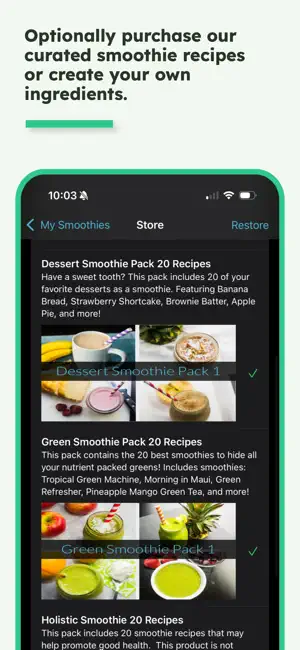 Simply Smoothies screenshot 4