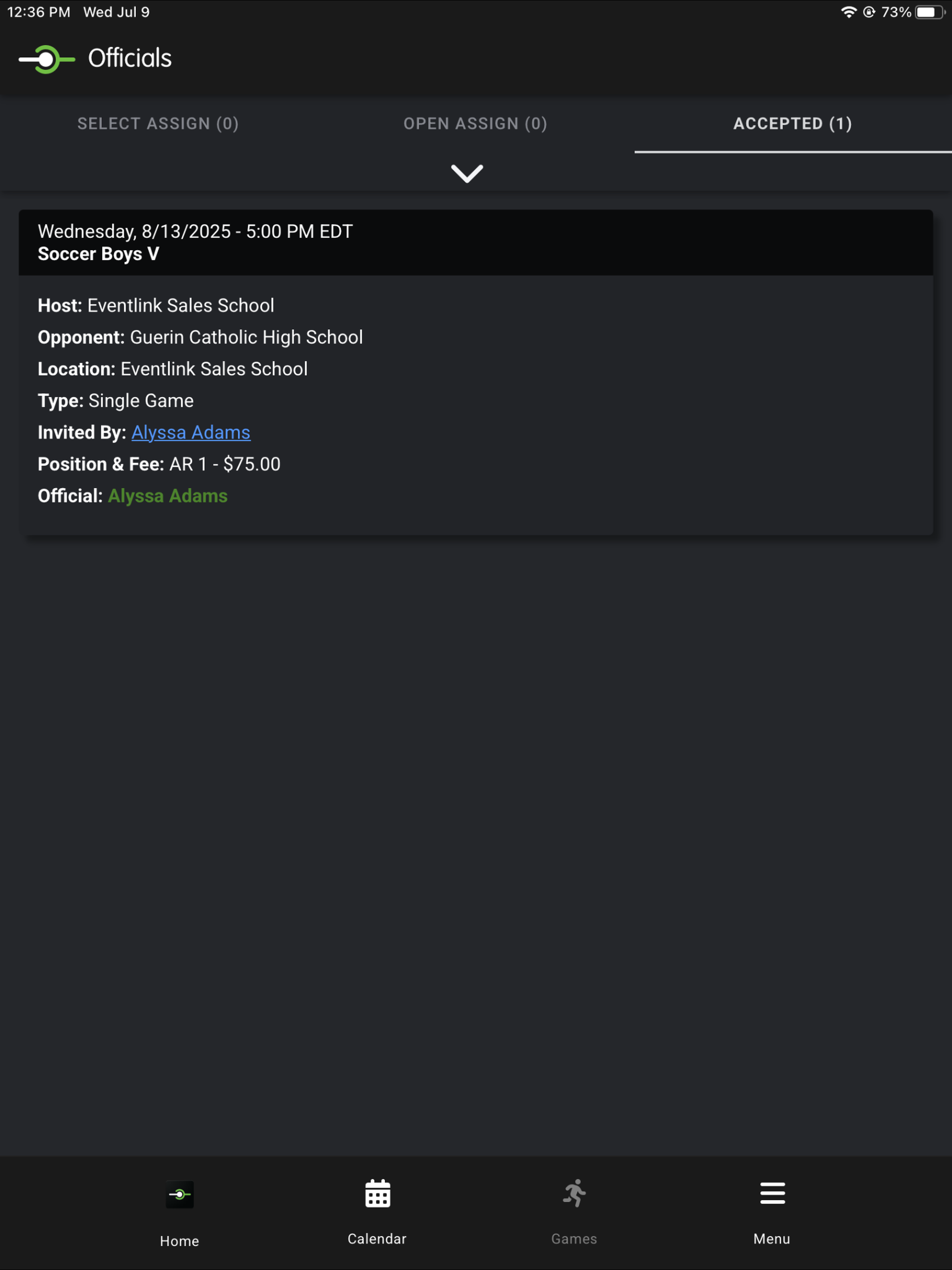 Eventlink screenshot 19