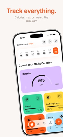 AI Calorie Tracker - Kalorica iPhone screenshot
