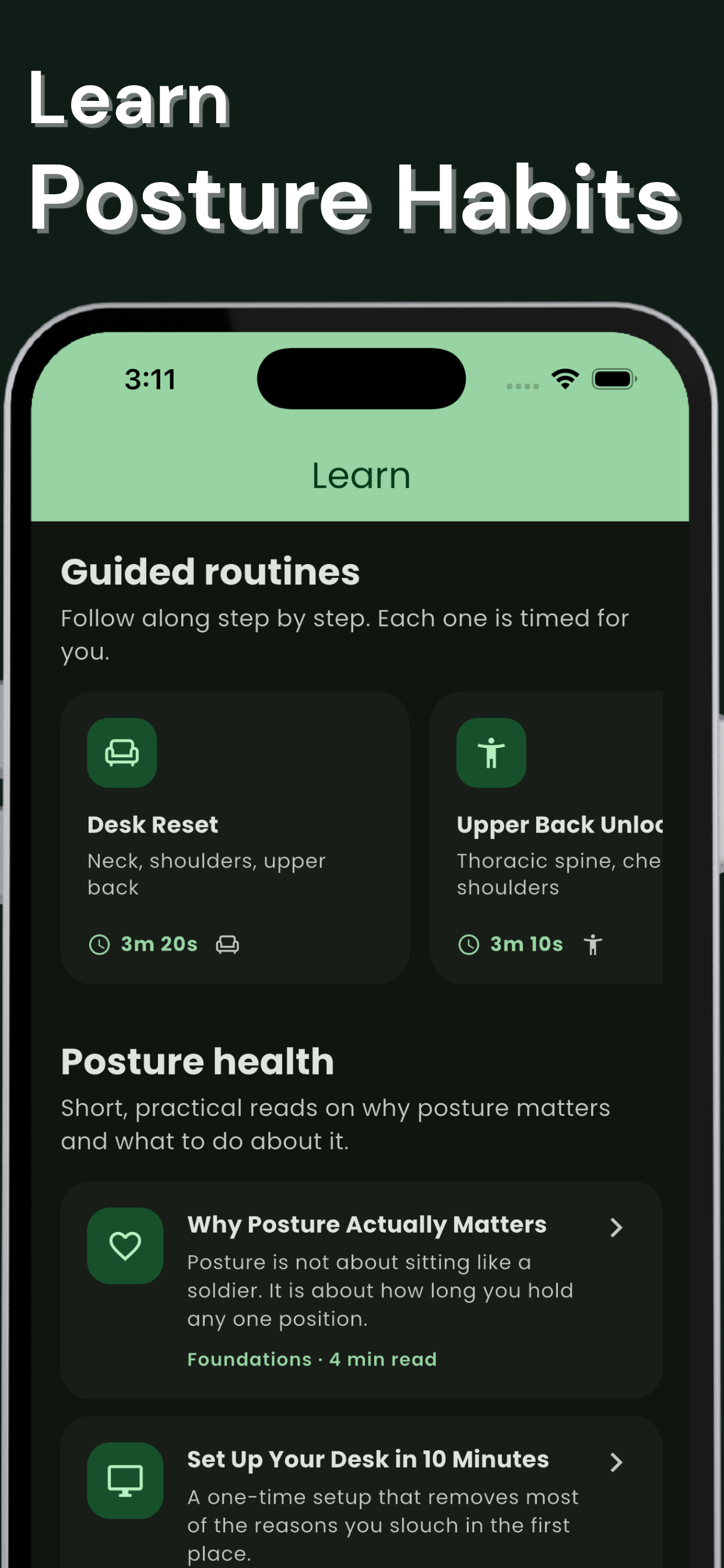 Posture Pal: Posture Remainder screenshot 2