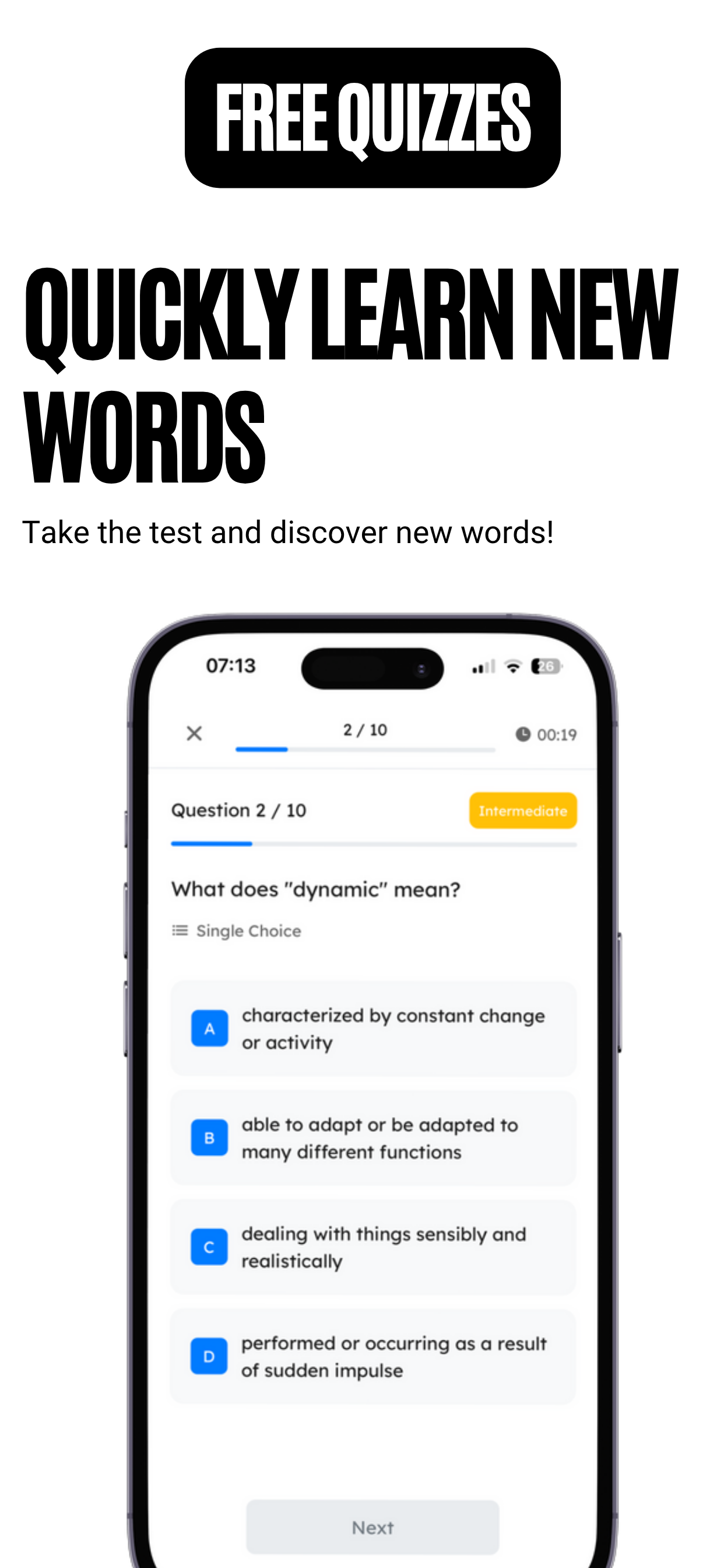 Keywordy: Build Vocabulary screenshot 3