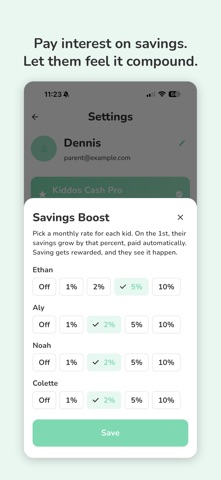 Kiddos Cash: Allowance Tracker Screenshot 6 of 7