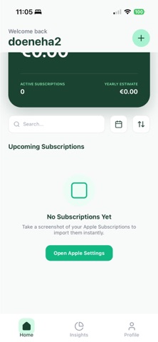 TrackSubApp screenshot