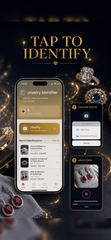 Jewelry Identifier AI iPhone screenshot