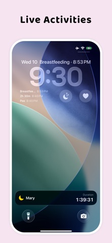 Ono - Baby Tracker、Newborn Log iPhone screenshot
