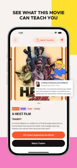 Timo - Movie Coach iPhone screenshot 4