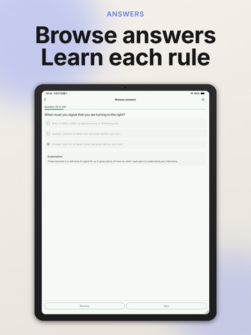 Driving Theory Test for NZ iPad screenshot