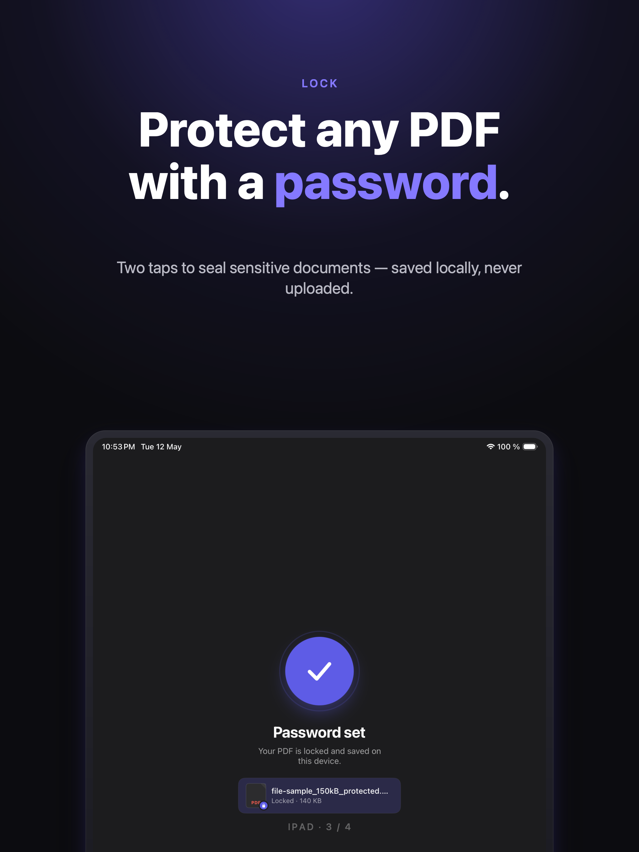 PDFUnlock: Add/Remove password screenshot 8