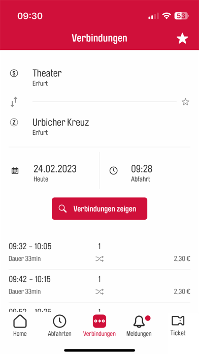 Erfurt mobil Screenshot