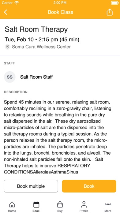 Soma Cura Wellness Center screenshot