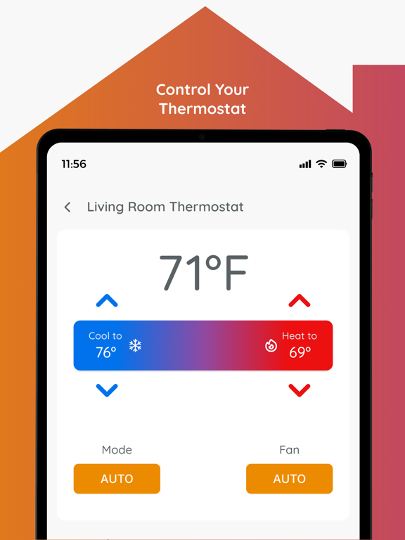 SimplyHome Smart Home iPad screenshot 5 - Lifestyle app