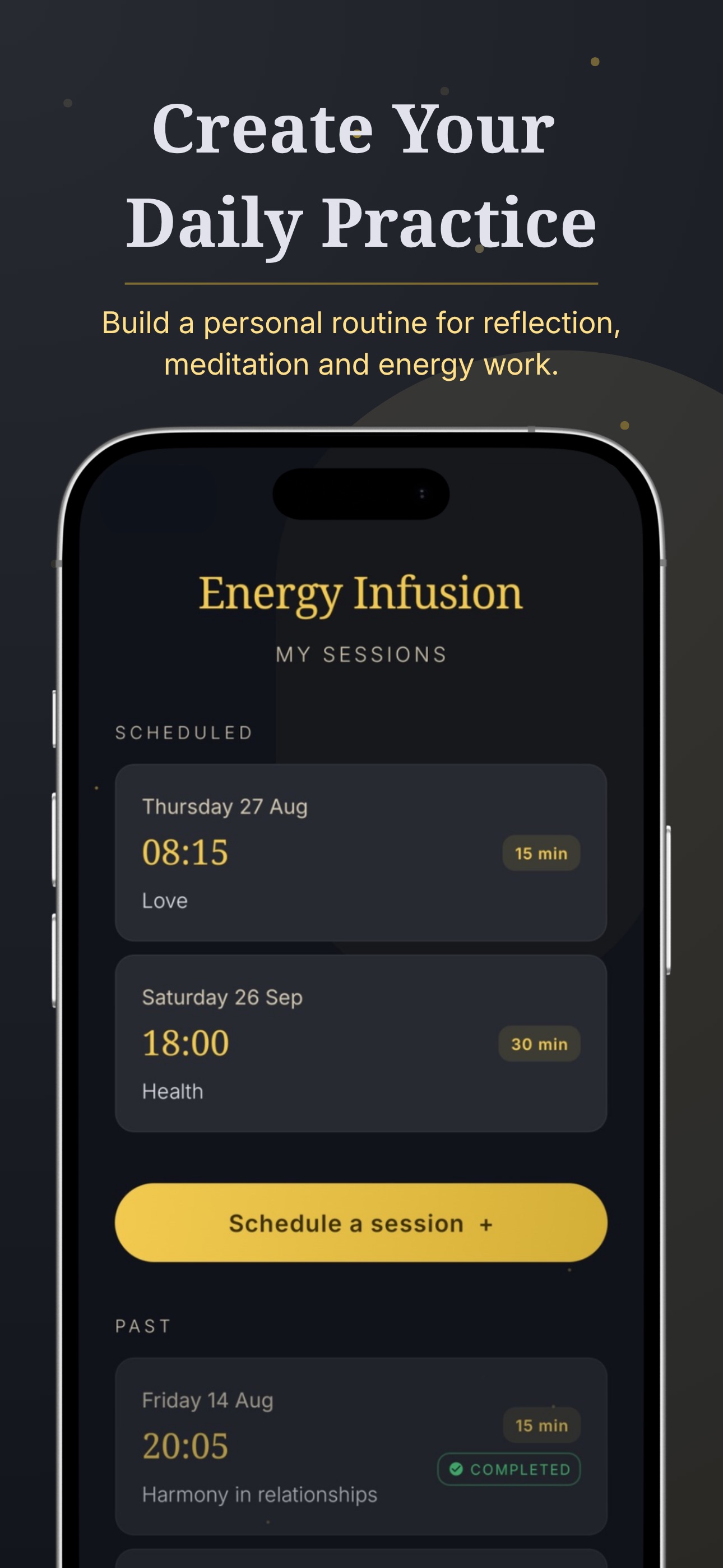 Screenshot 4 of Fibonaki: Reiki & Meditation