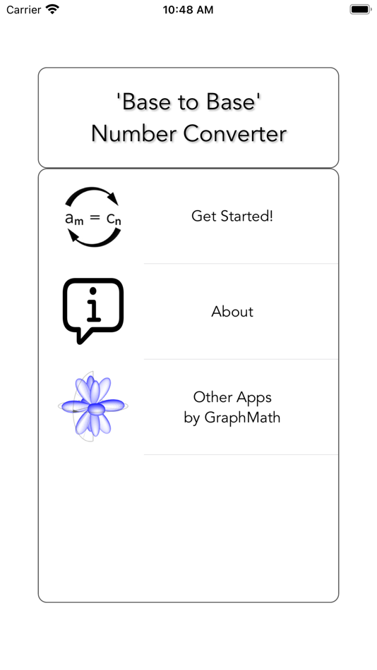 #1. Base to Base Converter (iOS) 由: Yuri Morozov