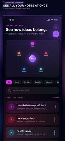Constellation: Visual Notes screenshot