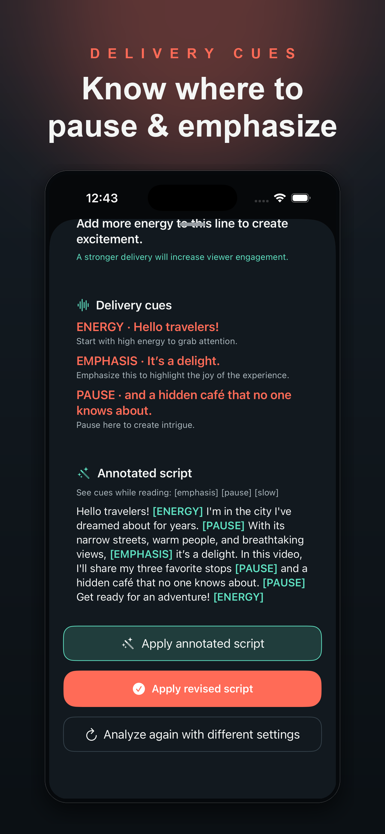 PromptCam: Teleprompter screenshot 7