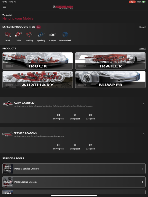 Screenshot #4 pour Hendrickson Mobile