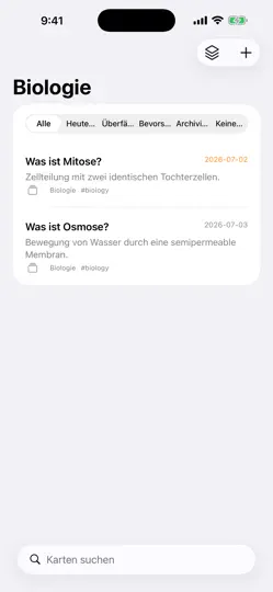 Screenshot von FlashDue auf dem iPhone 3