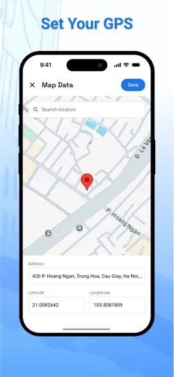 Скриншот GPS Camera Location Timestamp на iPhone 3