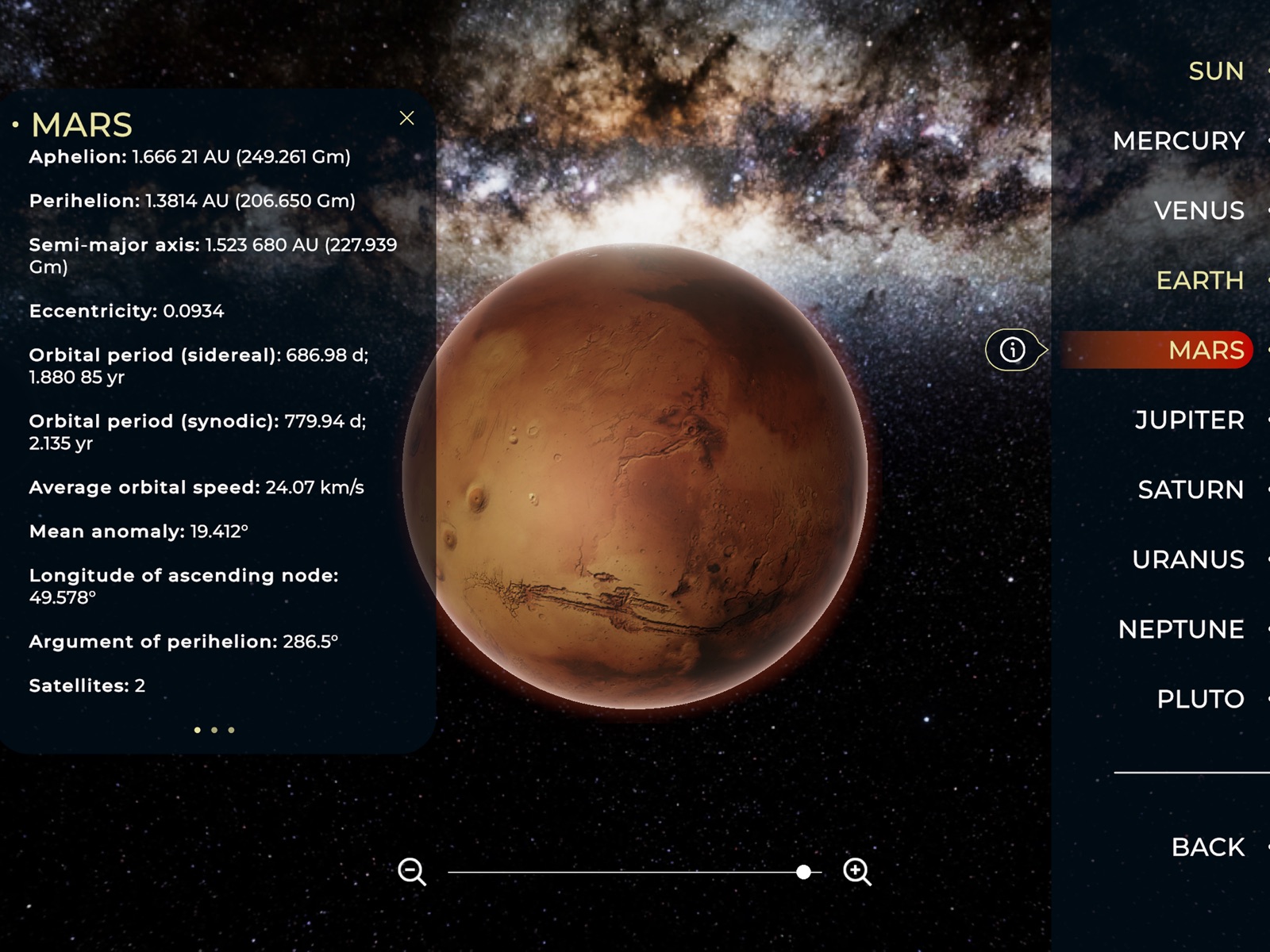 Solar System Planets: 3D Space ipad screenshot 2
