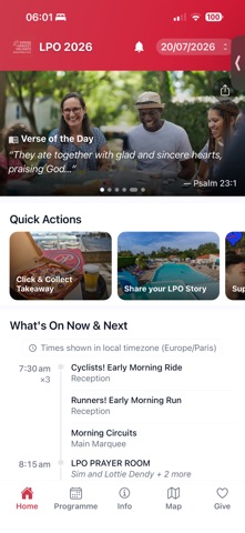 Spring Harvest Holidays iPhone screenshot