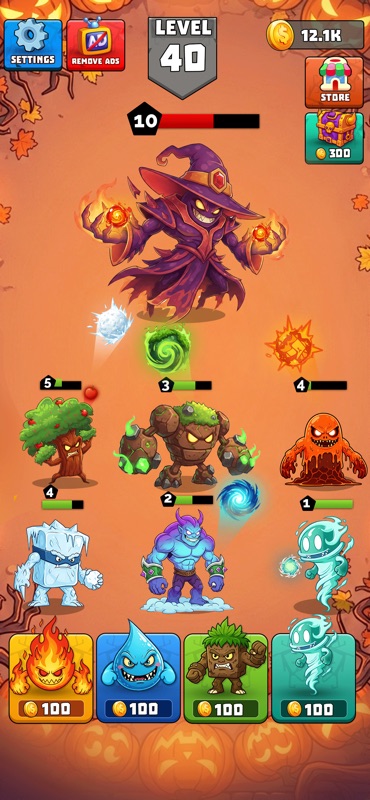 Elemental Merge : Monster Game screenshot 3
