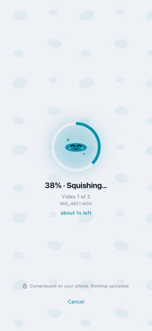 Squish: Video Compressor screenshot