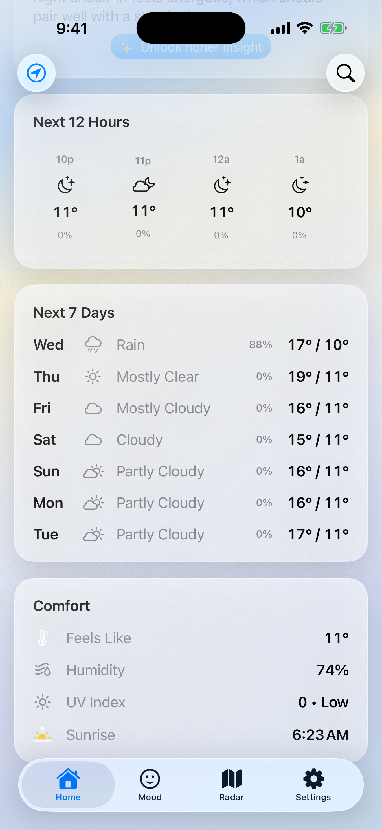 Aura Sky Weather