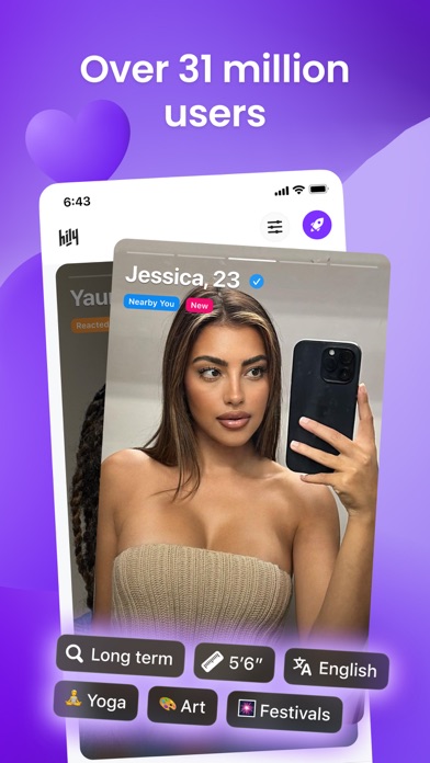 Hily Dating App: Meet. Date. Screenshot