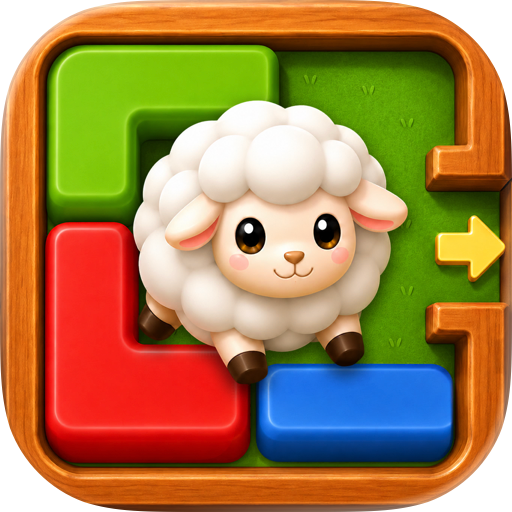 Sheep Slide: Unblock Jam Farm