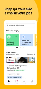 HelloWork : Recherche d'Emploi screenshot #1 for iPhone