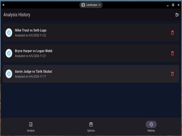 ML Baseball Batter vs. Pitcher iPad screenshot