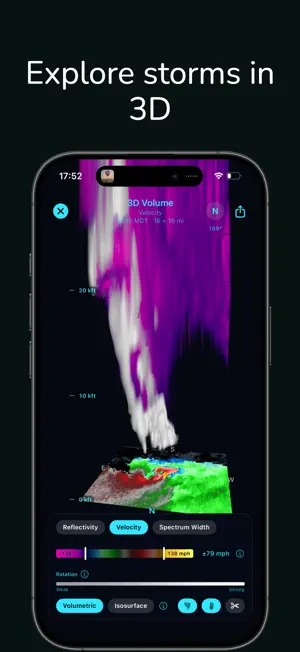 Echoes Weather: Radar & Models screenshot 3