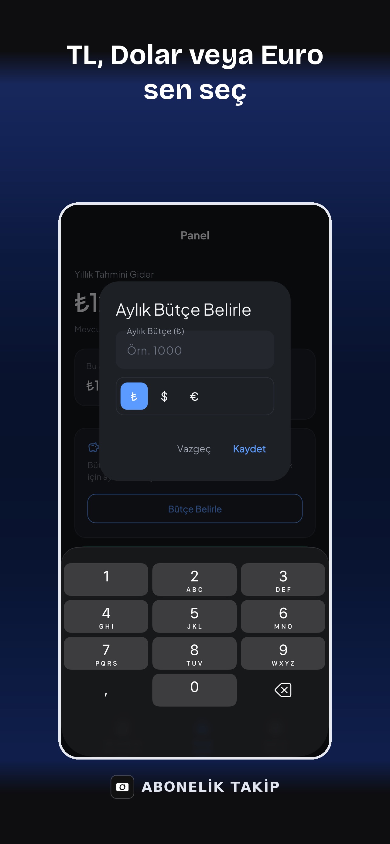 Screenshot 3 of Abonelik Takip:Fatura Yönetimi