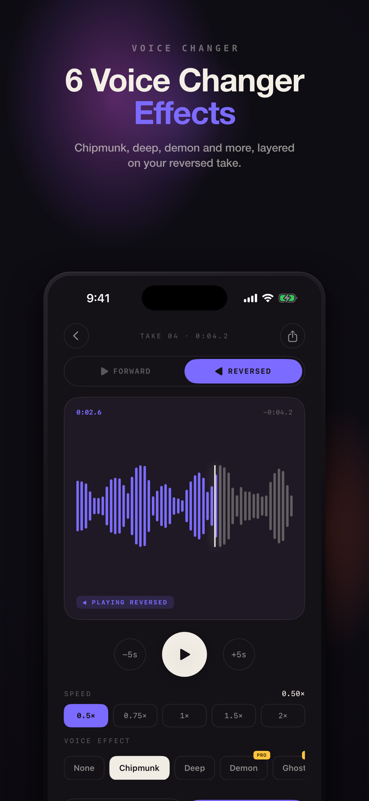 Reverse Audio: Revzy screenshot 3