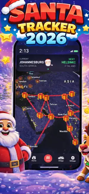 Santa Tracker 2026 screenshot 1