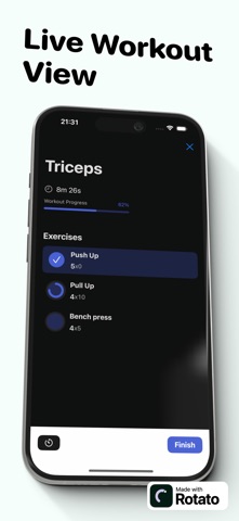 Peak Strength Workout Tracker Screenshot 3 of 5