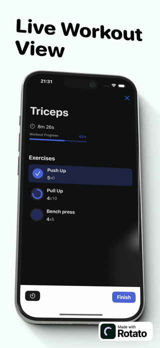 Peak Strength Workout Tracker Screenshot 3 of 5