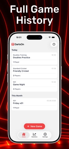 DartsOn: Darts Scoreboard iPhone screenshot 7