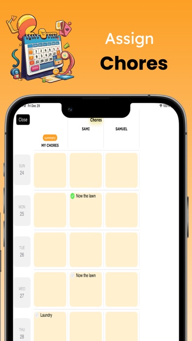 Family Organizer, Todo, Chores Screenshot