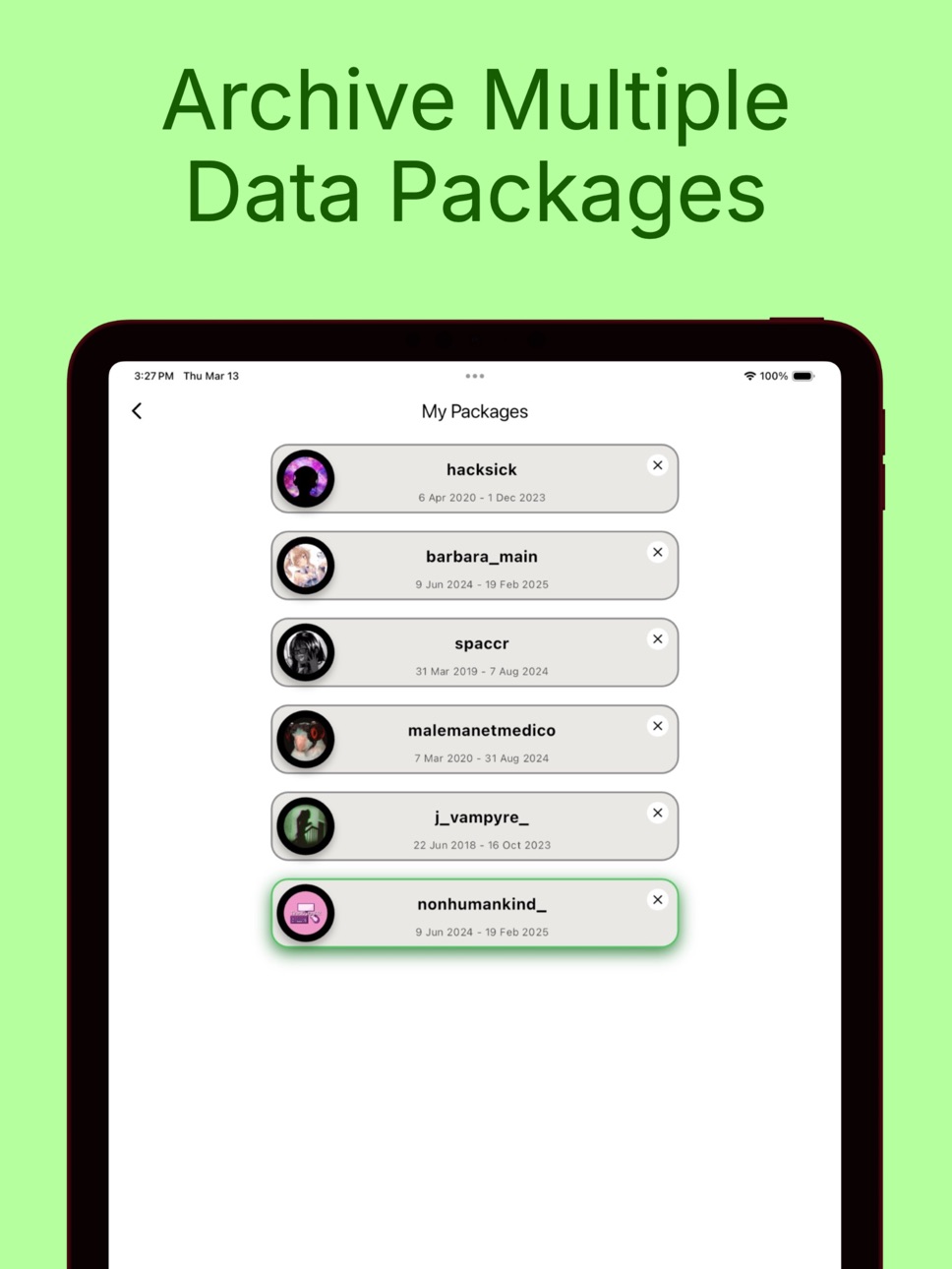 iPad screenshot