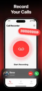 Call Recorder: Record Audio. screenshot #2 for iPhone