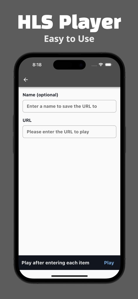 HLS Player - M3U8 Streamer - Productivity App | MWM