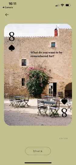 Screenshot von Questions Magazine auf dem iPhone 2